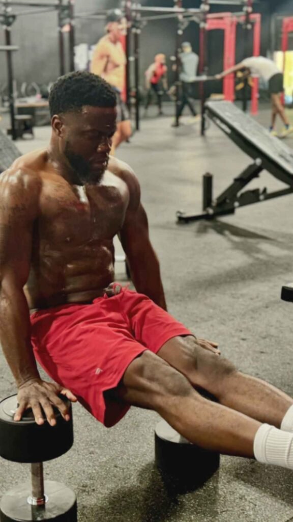 Kevin Hart Fitness as vegan