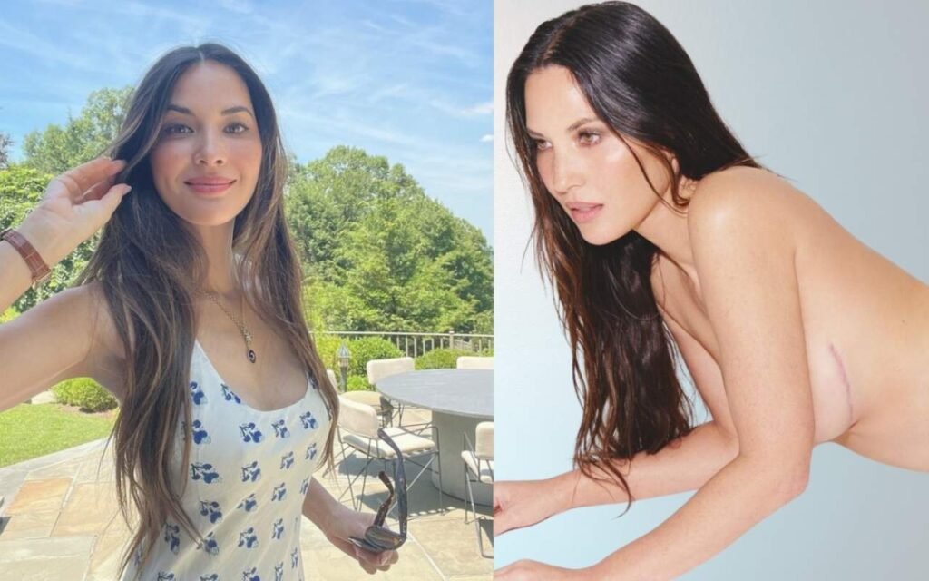 Olivia Munn Body image and scars