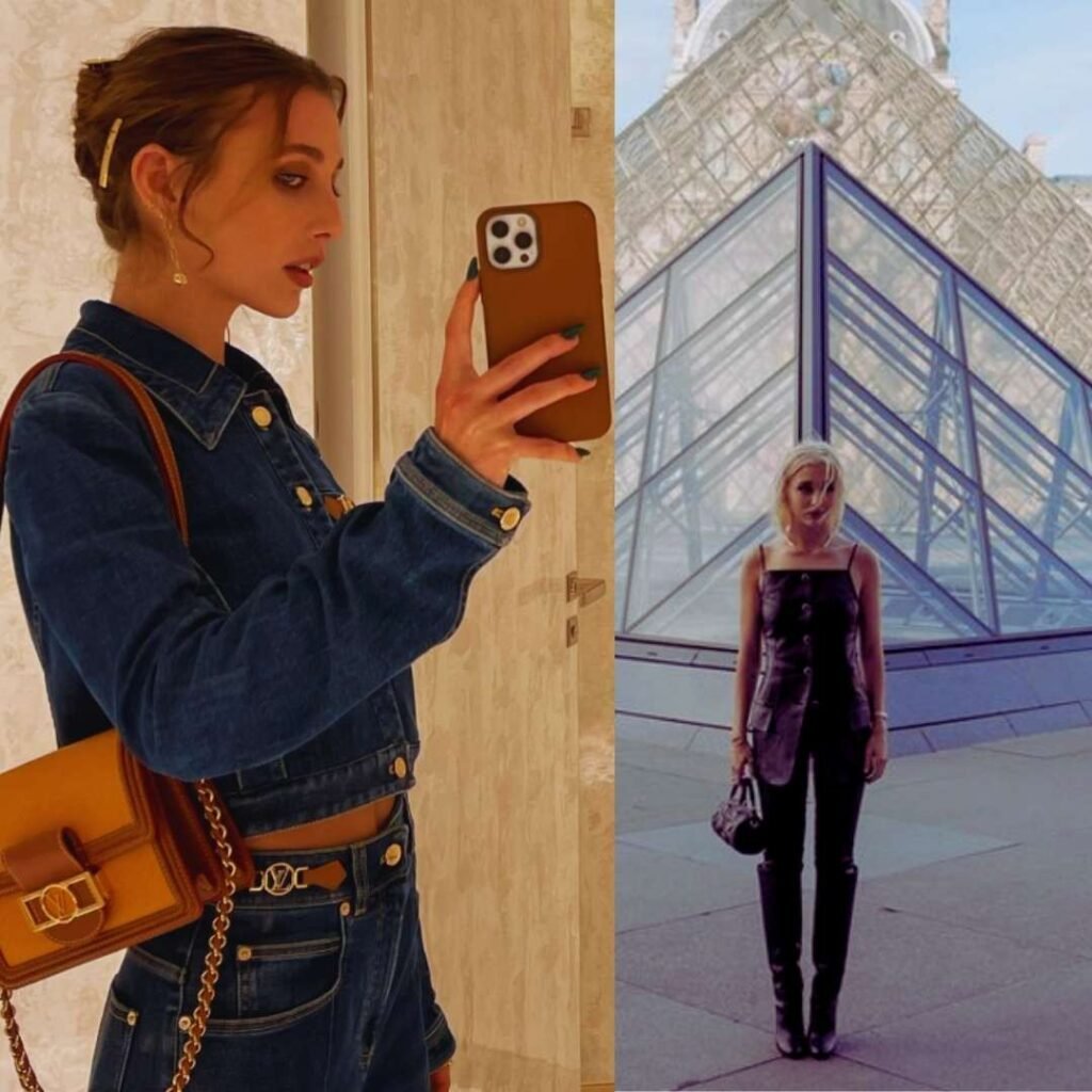 Emma Chamberlain in Louis Vuitton