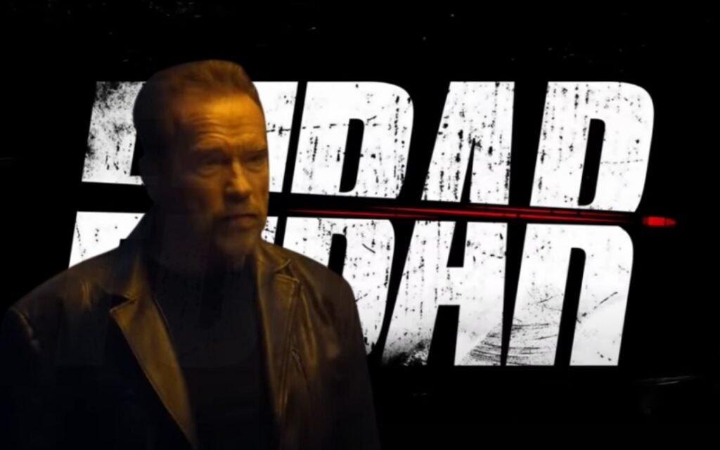 The Cast of FUBAR: Arnold Schwarzenegger as the main lead with a serious look on his face