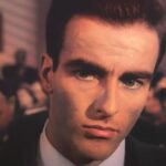 Edward Montgomery Clift with a serious look on his face