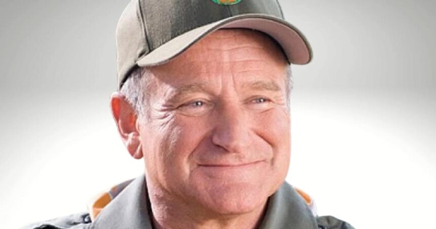 Robin Williams picture with smile