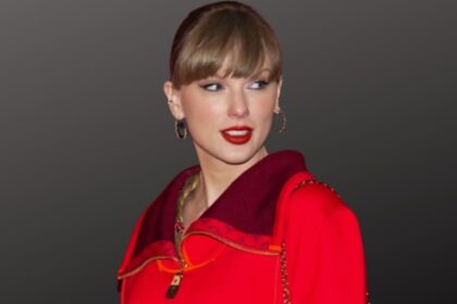 Taylor swift in red dress