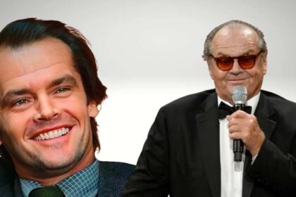 old and new picture of Jack Nicholson