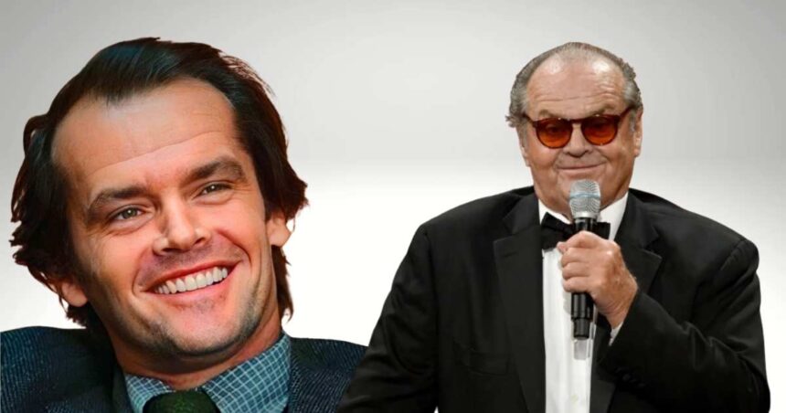 old and new picture of Jack Nicholson